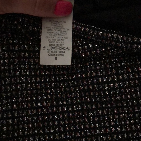 Windsor sparkly black cutout dress - Picture 6 of 6